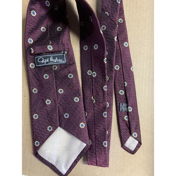 Angelo Stanganini Firenze Pure Silk Tie - Picture 1 of 6